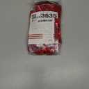 Mr. Pen- Small Christmas Tree Skirt 24 inch, Red Sequin Tree Skirt