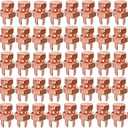 50 Pcs High Strength Split Bolt Connectors 4 Gauge 8 Gauge Solid UL Listed