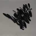 Libima 20 Pcs Plastic Propeller for Stem Activities 7.1 Inches Fold Resistant Propeller Blades with Rubber Band Hooks for Airplanes and Helicopters from Research Institution, Black