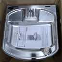 Elkay LZS8WSLK Filtered Fountain & EZH2O Bottle Filling Station, Lt. Gray, 120V (Light Gray Granite)