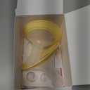 Nenesupply 19mm Oval Flanges Compatible with Medela Breast Pump Parts. Replace 19mm Medela Flange Accessories. Work with Pump in Style Parts, Symphony Parts, Swing Maxi Harmony, and Personalfit Flex