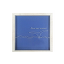 E & E Co. Save Our Ocean Glass Screen Shadowbox 13"×13"
