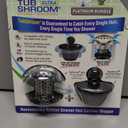 TubShroom Ultra Revolutionary Bath Tub Drain Protector Hair Catcher/Strainer/Snare, Stainless Steel, Stainless Combo