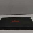 RedThunder K10 Wireless Gaming Keyboard and Mouse Combo, LED Backlit Rechargeable 3800mAh Battery, Mechanical Feel Antighosting Keyboard + 7D 3200DPI Mice for PC Gamer (White)