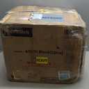 Yaheetech Bar Stools Set of 2, Modern Adjustable Kitchen Island Chairs, Black PU Leather Swivel Counter Stools for Bar, Kitchen Counter, Black