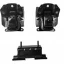 3Pcs Engine Motor Mount Kit - Compatible with Trucks & SUVs (Silverado 1500, Tahoe, Suburban 2500, Avalanche, Sierra 1500, Yukon, Escalade ESV), Replaces A5365 A2638 3211 EM-5583 EM-2638