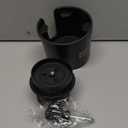 Upgraded Car Cup Holder Expander Adapter with Offset Adjustable Base, Compatible with Yeti 14/24/36/46oz Ramblers, Hydro Flasks 32/40oz, Other Large Bottles Mugs in 3.5"-4.0", 1 Pack (Black)