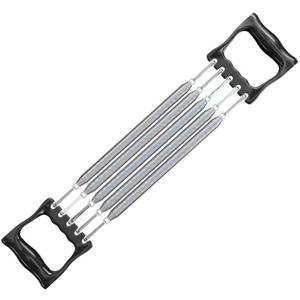 5-Level Adjustable Chest Expander up to 66 lbs | Fitness Equipment for Home Gym Steel Buckle & Electroplated Springs | Workout Equipment for Grip, Arm, Chest, Back Training