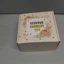 28oz Scented Candles Set, 4Pack Floral Chirstmas Halloween Candles 7oz Candle, Birthday Gifts for Women Long Lasting Soy Wax Candle Non Toxic for Home Decor Aromatherapy, Rose/Lemon/Gardenia/Lilac