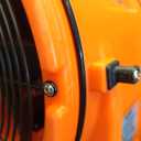 Allegro Industries 9543‐E Plastic Compaxial Blower, AC, 220V/50 Hz, 12"