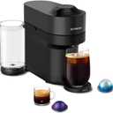 Nespresso Vertuo Pop+ Coffee and Espresso Machine by De'Longhi, Liquorice Black/Grey