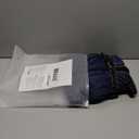 Dog Winter Coat with Harness Built-in | Waterproof Dog Jacket with Zipper & Fleece Lining | Reflective Cold Weather Coat for Small Medium Large Dogs (Navy Blue)