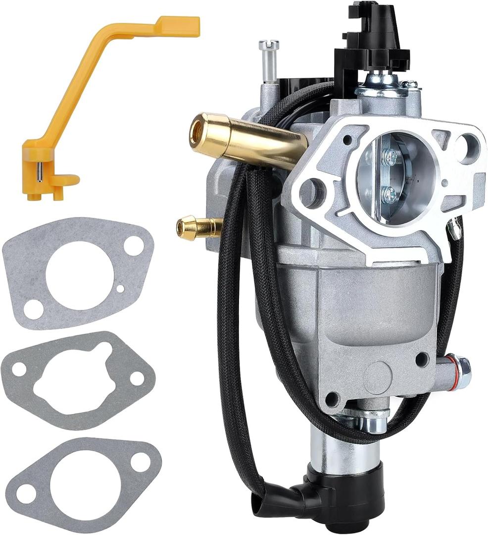 380723515 Carburetor Compatible with Firman T07573 H07552 7500 9400 Watts Tri Fuel Generator H07553 H07552 Huayi#490.131000.16F 375715509
