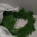 9FT Artificial Norfolk Pine Garland, Realistic Christmas Greenery Garland for Mantle, Staircase, Banister, Fireplace, Wall, Door, Table, Indoor & Outdoor Holiday Xmas Decortions