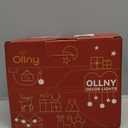 Ollny Christmas Lights, 210FT 640LED Color Changing Christmas Tree Lights with 11 Modes Remote Control, Outdoor Christmas Lights for Outside Indoor Patio Weddings Xmas Decorations (640 LED Dark Green Wire, Warm White & Multicolor)