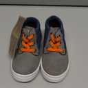 Oomphies Toddler Boy's Oliver Grey/Blue Slip-On Mid Top Shoes 
 5