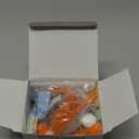 Interactive Cat Toys for Indoor Cats,The 3rd Generation Agile Moving Cat Ball with Elastic Mesh Tail,Automatic Kitten Toys for Bored Indoor Cats,Motion Activated (Orange)