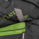 ATEPA Inflatable Stadium Seat Cushion, Self-Inflating Memory Foam Stadium Seats Bleacher Seat Chair Cushion Pad for Airplane Travel Backpacking Sports Events (XL 2 Pack Grey)