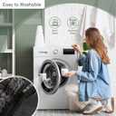 HIGOGOGO Pouf Ottoman Stuffed Round Modern Foam Filled Foot Rest Poufs for Living Room Chair Decorative 26 X 18 Inches Boho Relax Stool for Wedding Christmas Party, Dark Grey