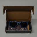 Polarized Baby Sunglasses With Strap - Unbreakable Flexible Infant Sunglasses For Toddlers Newborns 0-24 Months (Navy Blue)