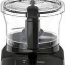 Cuisinart 7-Cup Sleek and Modern Design Food Processor with Two Easy Controls and Universal Blade for Chopping, Mixing, and Dough (Black)