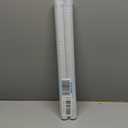 Chell 2 Pack Clear Contact Paper Roll for Books, 17.5in x 5ft Clear Self Adhesive Book Cover Paper Protector