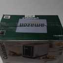 Amazon Basics 2 Slice Toaster, With 6 Browning Settings, Extra Wide Slots For Bagels and Special Breads, Removable Easy-to-Clean Crumb Tray, Cancel/Defrost/Bagel Buttons, 900W, Black & Silver