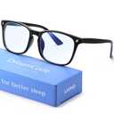livho DreamGaze Blue Light Blocking Glasses for Better Sleep - Night Driving Premium Computer Blockers for Man and Woman