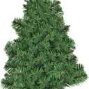 Goplus 2ft Tabletop Mini Christmas Tree, Artificial Small Christmas Tree with 67 PVC Branch Tips, Cloth Bag Base, Green Spruce Xmas Tree for Home, Office Decoration, No Assembly Required