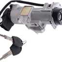 MOTOKU Ignition Lock Housing and Cylinder Switch Keys Assembly for Chevrolet Aveo 2004-2011 Optra 2004-2006 for Pontiac Wave 2005-2008