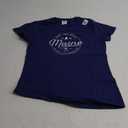 Maine T-Shirt, US State Travel Vacation Shirts ME USA Tees T-Shirt (Small, Navy Blue)