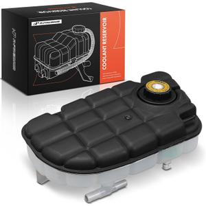 A-Premium Engine Coolant Overflow Recovery Reservoir Tank [with Cap & Sensor] Compatible with Chevrolet Corvette 2000 2001 2002 2003 2004, 5.7L