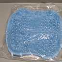 BESKAR Larger Foot Scrubber Mat with Non-Slip Suction Cups- Cleans, Smooths, Exfoliates & Massages Without Bending, Circulation & Soothes Tired Feet, Great for Shower or Bathtub (Blue)