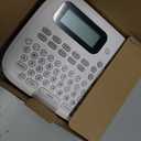 D210s Label Maker Waterproof-Labels, Label Machine with-Tape Laminated 12mm 0.47 White, Portable Labeling Maker with Keyboard & One-Touch-Keys, for Home Kitchen Office School Organization