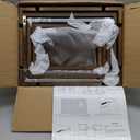 Comfify Modern Wall Mounted Square Shaped Floating Shelves  Set of 5 Square Shelves for Bathroom, Bedroom, Living Room & More  Rustic Wall Decor Display for Home - Brown