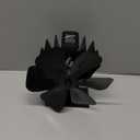 Signstek Large Wood Stove Fan, 6 Blades Big Size Fireplace Burner Heat Powered Fan for Biggger Room, Silent Operation,Circulation for Wood/Log Burner/Pellet Stove