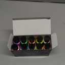 ABEIER Glow in the Dark Acrylic Paint - 10 Bright Colors (60ml/2oz) Long Lasting Glow Fluorescent Paint for DIY Projects, Halloween, Easter, Christmas Decorations