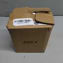 Sponge Core Dog Cone, Inflatable Dog Cone Collar Alternative, Dogs Donut Collar After Surgery, Soft Cone for Large Medium Small Dogs to Stop Licking, No Inflation Required, Clear View(Size 4, Gray) (Size 4(Neck: 12.5"- 15.0"))