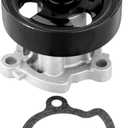 ECCPP Engine Water Pump for Nissan for Altima for Rogue Sentra 2.5L Water Pump with gasket Replacement AW9427 131-2289 210106N226 AWP-9350