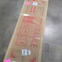 Arched Full Length Floor Mirror, Oval Full Floor Mirror, Large Wall Mounted Arched-Top Body for Living Room, Bedroom, Bathroom, Entryway, Dressing Room (Gold, 64 * 21)