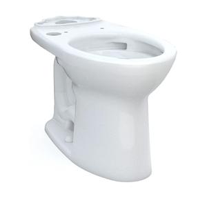 TOTO Drake Elongated TORNADO FLUSH Toilet Bowl, WASHLET+ Ready, Cotton White