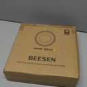 11 inch Fall Melamine Plastic Beaded Dinner Plate Set of 6, BPA Free, Platter, Serving Dishes, Chip & Break Resistant, Lightweight, Great for Dining, Weddings & Everyday Meals