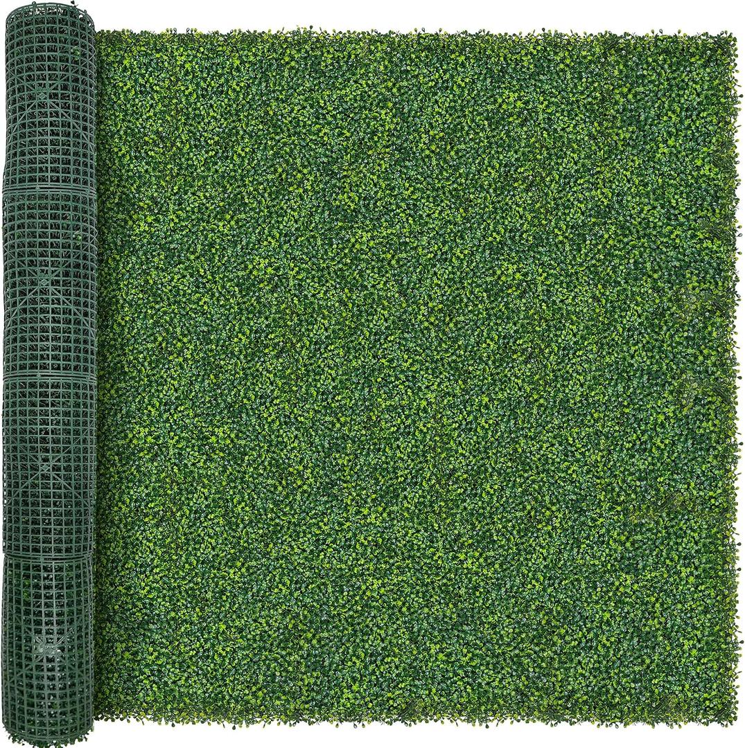 ODTORY Artificial Boxwood Roll Panel 80X120 in (67 sqft) Greenery Backdrop
