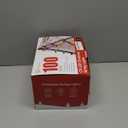 C9 LED Christmas String Lights, 66ft 100 LED Waterproof Strawberry String Lights, Plug-in Extendable Green Wire Lights String for Outdoor Indoor Outside Patio Wedding Party Decoration, Warm White