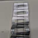 10 Pcs Replacement Toothbrush Compatible with Oral B IO 2 3 4 5 6 7 8 9 10 Electric Toothbrushes (Black/White)