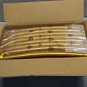 LANGXUN 9ft Large Size Metal Circle Balloon Arch Stand Decoration, Indoor Outdoor Arch Frame for Birthday Wedding Graduation Decorations and Event Party Supplies, Baby Shower Photo Background