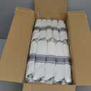 Liacere 350PCS Silver Plastic Plates-Disposable White and Silver Plates 50guest Baroque Plastic Dinnerware Set include 100Plates, 50Pack Pre Rolled Napkins with Silverware 50Cups Perfect for Christmas