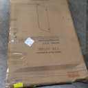 34" W 74" H Shower Glass Panel, Frameless Bathroom Shower Door, Fixed Glass Shower Panel with Clamps, 5/16"(8mm) Thick Clear Tempered Shower Door in Brushed Gold