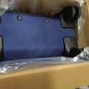 HanTrip 16 Inch Underseat Small Carry On Luggage with Spinner Wheels, Blue