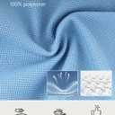 Liloak Men's Athletic Shorts with Pockets,Sweat Shorts for Men Pack,7 Inch Cotton Knit Shorts Men Multipack Casual Fit Summer (Medium, Waffle-grey/White/Lightblue)